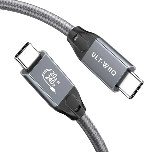 Câble USB-C vers USB-C 240W Vention - Charge Rapide et Transfert de Données Haute Vitesse