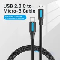 Câble USB 2.0 Vention 3-en-1 : USB-C, Lightning & Micro-B - 1m - 3