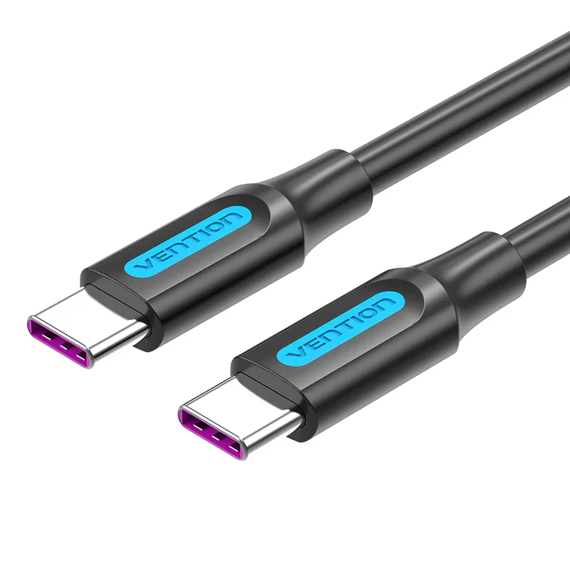Câble USB 2.0 A vers USB-C - 1m Noir PVC