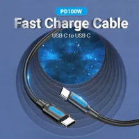 Câble USB 2.0 A vers USB-C - 1m Noir PVC - 4