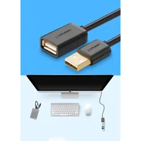 Rallonge USB-C 3.0 Mâle/Femelle UGREEN - 1 mètre - Noir - 3