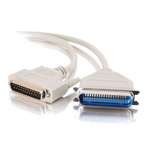 Câble Null Modem DB9 Femelle vers DB25 Mâle - 1.8m