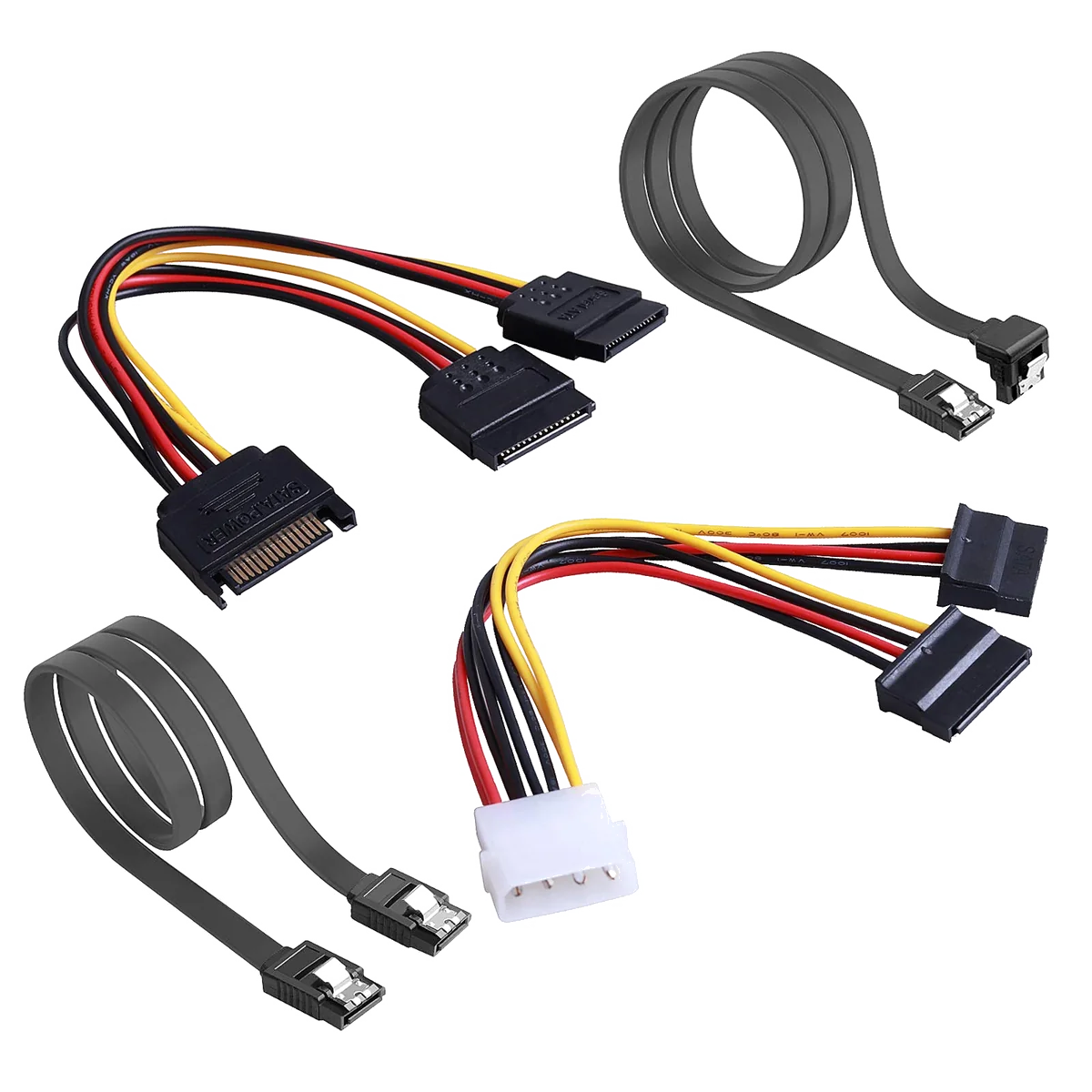 Nappe SATA III 50cm avec Clips de Verrouillage - Connexion Rapide et Sécurisée