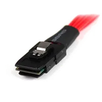 Câble Mini SAS SFF-8087 vers 4x SATA avec Verrouillage - 50 cm