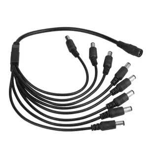 Câble d'alimentation secteur 10m - Fiche coudée