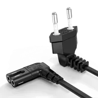 Câble d'alimentation Goobay Schuko CEE 7/7 vers IEC C14 - 20 cm Noir - 2