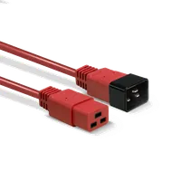 Lindy Rallonge secteur C20 vers C19, rouge, 1m - 3