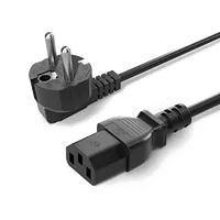 Câble d'alimentation PC CEE7 vers C13 - 1.8m Noir