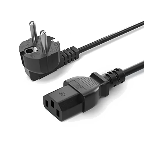 Câble d'alimentation PC CEE7 vers C13 - 1.8m Noir