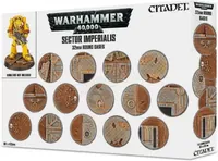 Games Workshop Warhammer 40k Sector Imperialis Socles Ronds 32mm (x60)