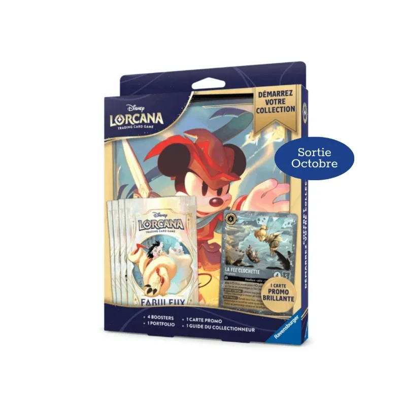 Jeu Disney Lorcana - Coffret "Démarrez votre Collection" - Chapitre 9 Fabuleux