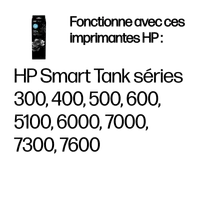 HP 32XL - Bouteille d'encre noire authentique 135 ml - 2