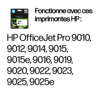 HP 963XL Cartouche d'encre noire authentique, grande capacité - 3