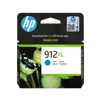 HP 912XL Cartouche d'encre cyan authentique, grande capacité - 1