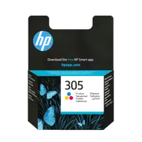 HP Cartouche d’encre trois couleurs 305 authentique - 2
