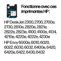 HP Cartouche d’encre trois couleurs 305 authentique - 3