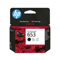 HP Cartouche d’encre Ink Advantage noire HP653 authentique - 2