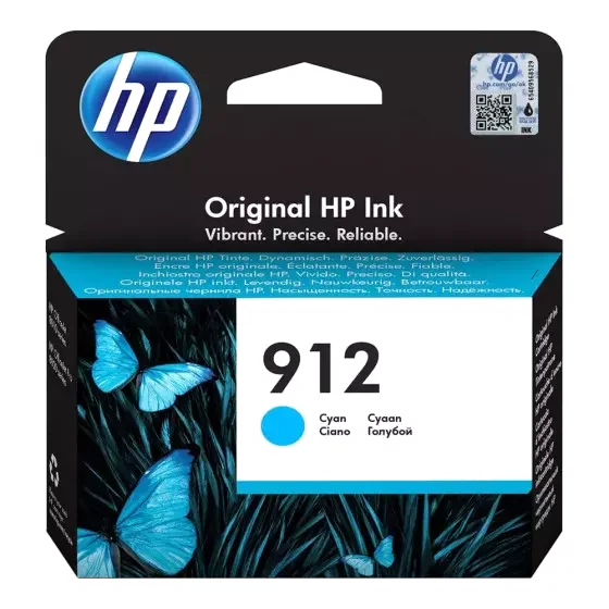 Cartouche d'encre HP 925 Cyan Originale - 400 pages