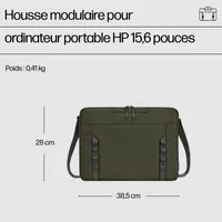 HP Housse modulaire pour PC portable 15,6 pouces - 2