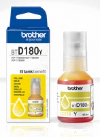 Brother BTD180Y Jaune Bouteille d'encre originale - 3