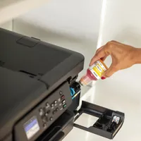 Brother BTD180Y Jaune Bouteille d'encre originale - 4