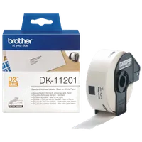 Brother DK-11201 - Rouleau d'étiquettes original – Noir sur blanc, 29 x 90 mm - 1