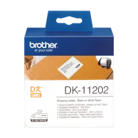 Brother DK-11202 ruban d'étiquette Noir sur blanc - 3