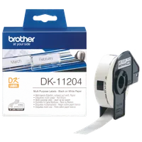 Brother DK-11204 - Rouleau d'étiquettes original – Noir sur blanc, 17 x 54 mm - 1