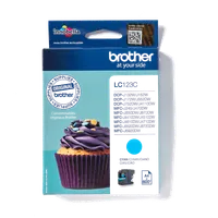 Brother LC123C - Cartouche d'encre originale – Cyan - 1