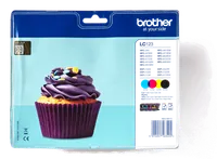 Brother LC123VALBP - Pack de cartouches d'encre originales - 1