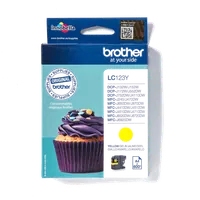 Brother LC123Y - Cartouche d'encre originale – Jaune - 1