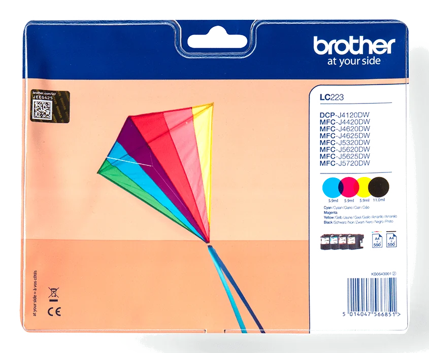 Brother LC-223VALBP cartouche d'encre