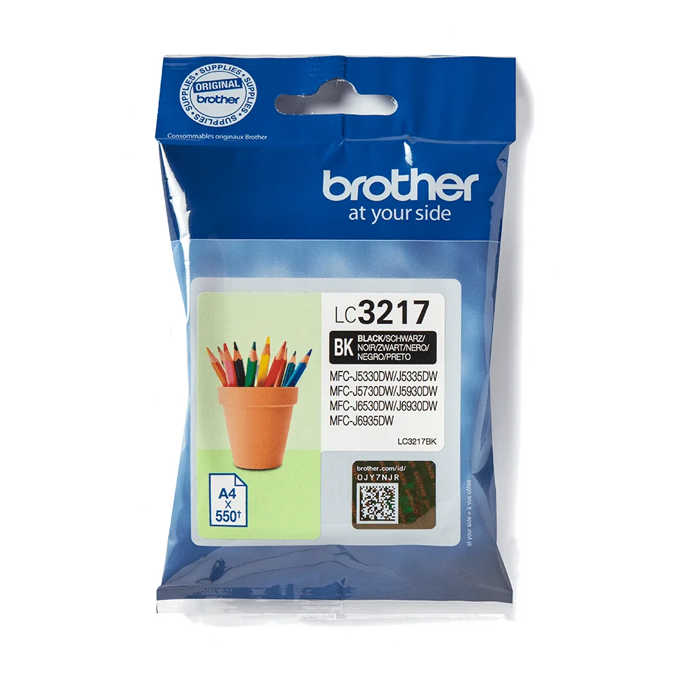 Brother LC3217BK - Cartouche d'encre originale – Noir