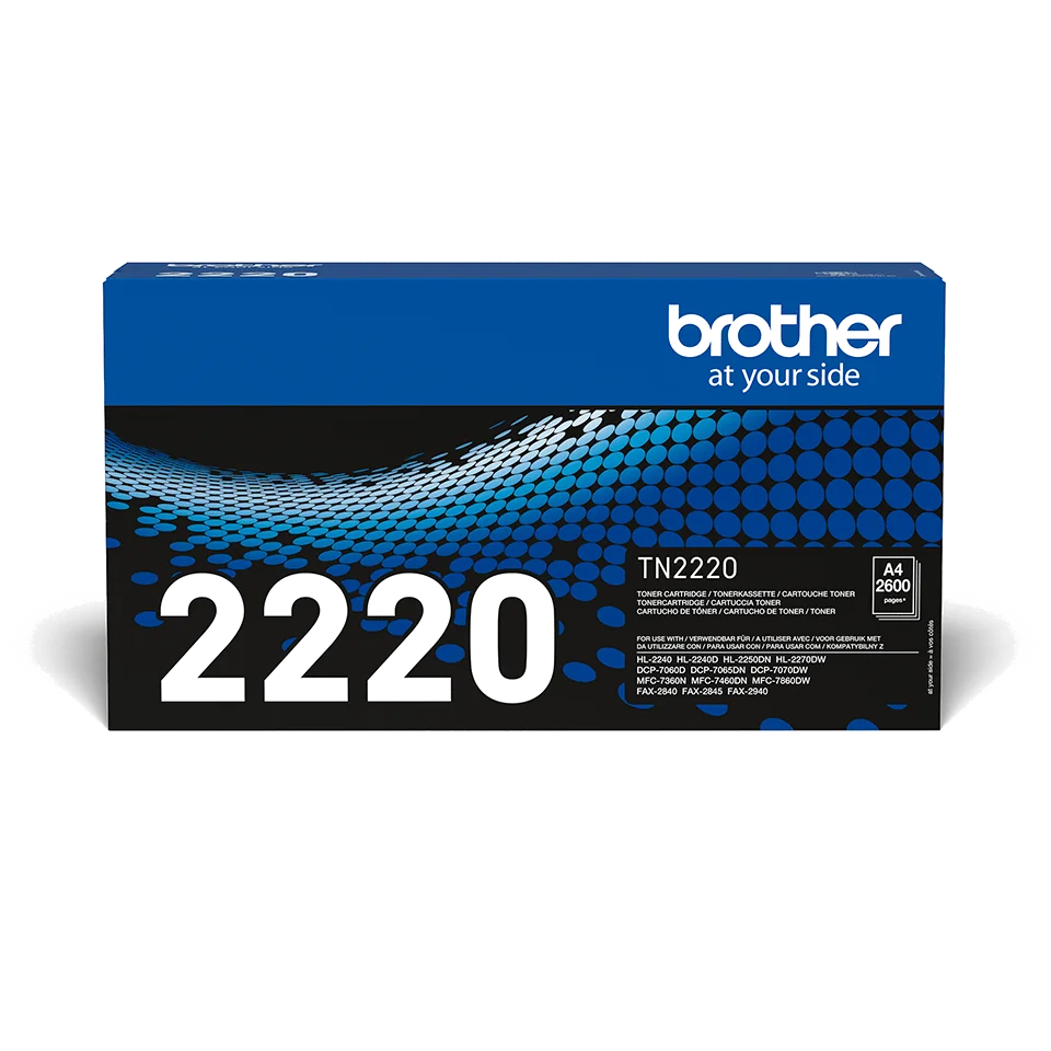 Brother TN-2220 - Cartouche de toner originale à haut rendement – Noir