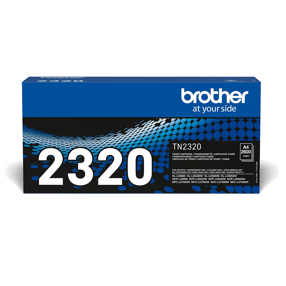 Brother TN-2320 - Cartouche de toner originale à haut rendement – Noir