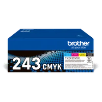 Brother TN-243CMYK - Cartouches de toner originales - Pack 4 toners - 1