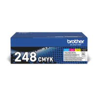 Brother TN-248VAL Cartouche de toner 4 pièce(s) Original Noir, Cyan, Magenta, Jaune - 1