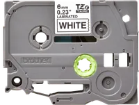 Brother TZe-211 ruban d'étiquette Noir sur blanc