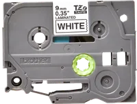 Brother TZE-221 ruban d'étiquette Noir sur blanc - 2