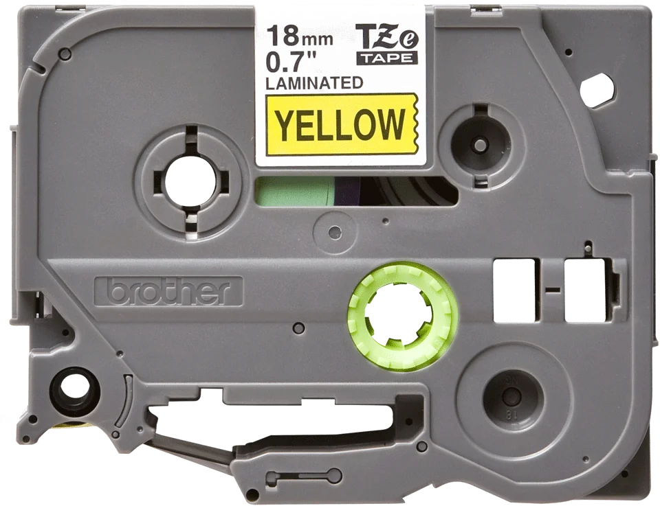 Brother TZE-641 ruban d'étiquette Noir sur jaune