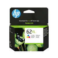 HP 62XL cartouche d'encre trois couleurs grande capacité authentique - 2