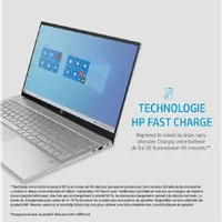 PC Portable HP Pavilion 15" AMD Ryzen 7 7730U 16Go RAM 512Go SSD - Idéal Multimédia - 2