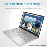 PC Portable HP Pavilion 15" AMD Ryzen 7 7730U 16Go RAM 512Go SSD - Idéal Multimédia - 3