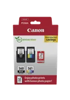 Canon 3713C008 cartouche d'encre 2 pièce(s) Original Noir, Cyan, Magenta, Jaune - 1