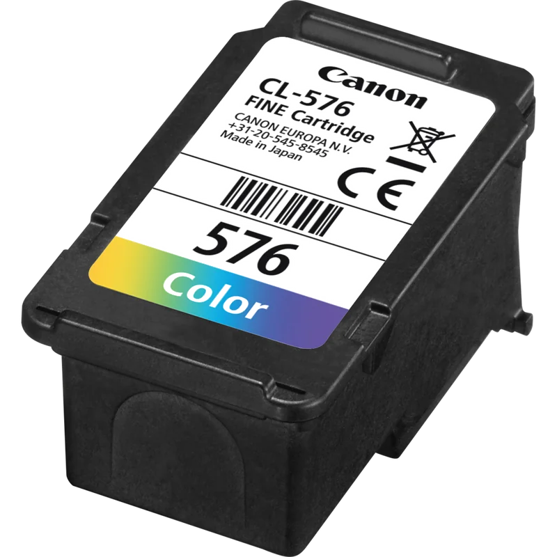 Canon CL-576 cartouche d'encre 1 pièce(s) Original Rendement standard Cyan, Magenta, Jaune