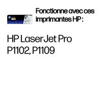 HP 85A toner LaserJet noir authentique - 2