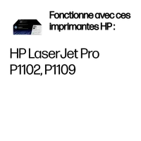 HP 85A pack de 2 toners LaserJet noir authentiques - 2