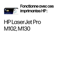 HP 17A Toner LaserJet noir authentique - 2