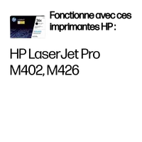 HP 26X toner LaserJet noir grande capacité authentique - 2