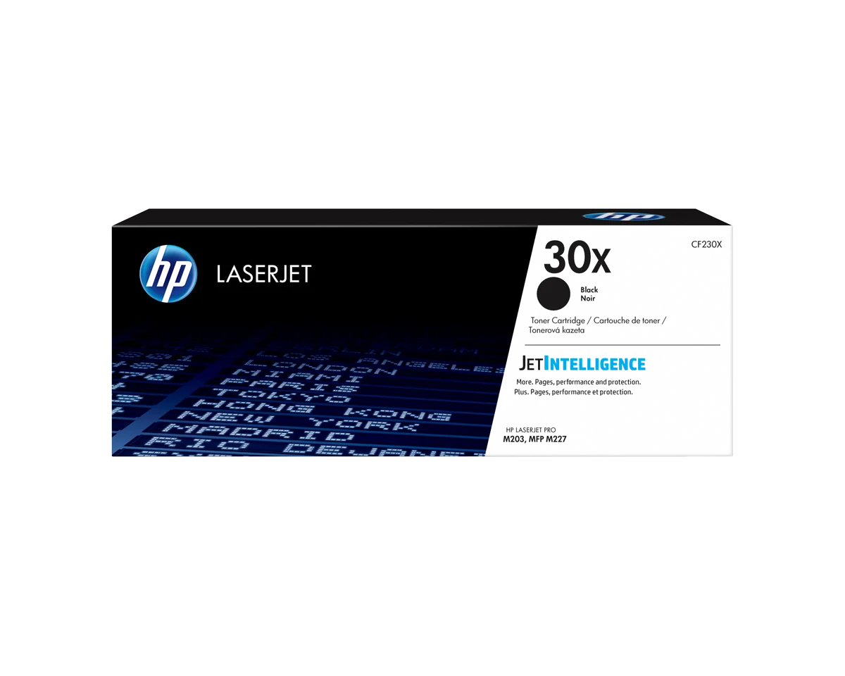 HP Cartouche de toner 30X LaserJet noir grande capacité originale
